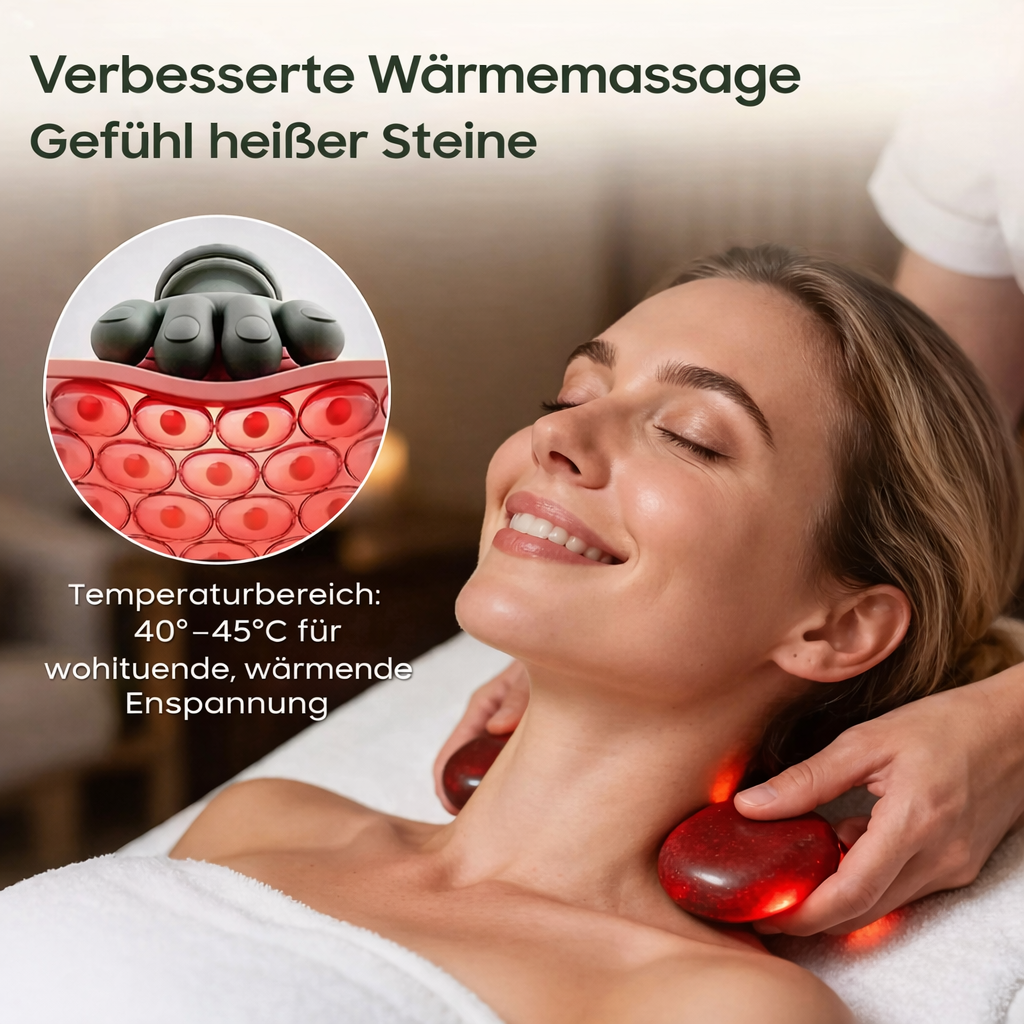 NORVA™ – Elektrischer Nacken- & Schultermassager mit Wärme