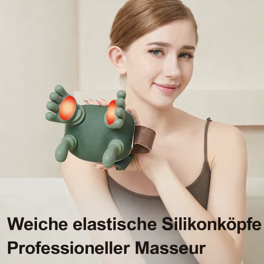 NORVA™ – Elektrischer Nacken- & Schultermassager mit Wärme