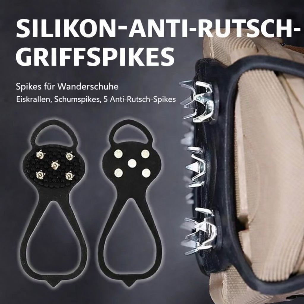 Anti-Rutsch-Eiskrallen mit 5 Stahlzacken