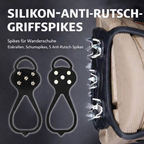 Anti-Rutsch-Eiskrallen mit 5 Stahlzacken