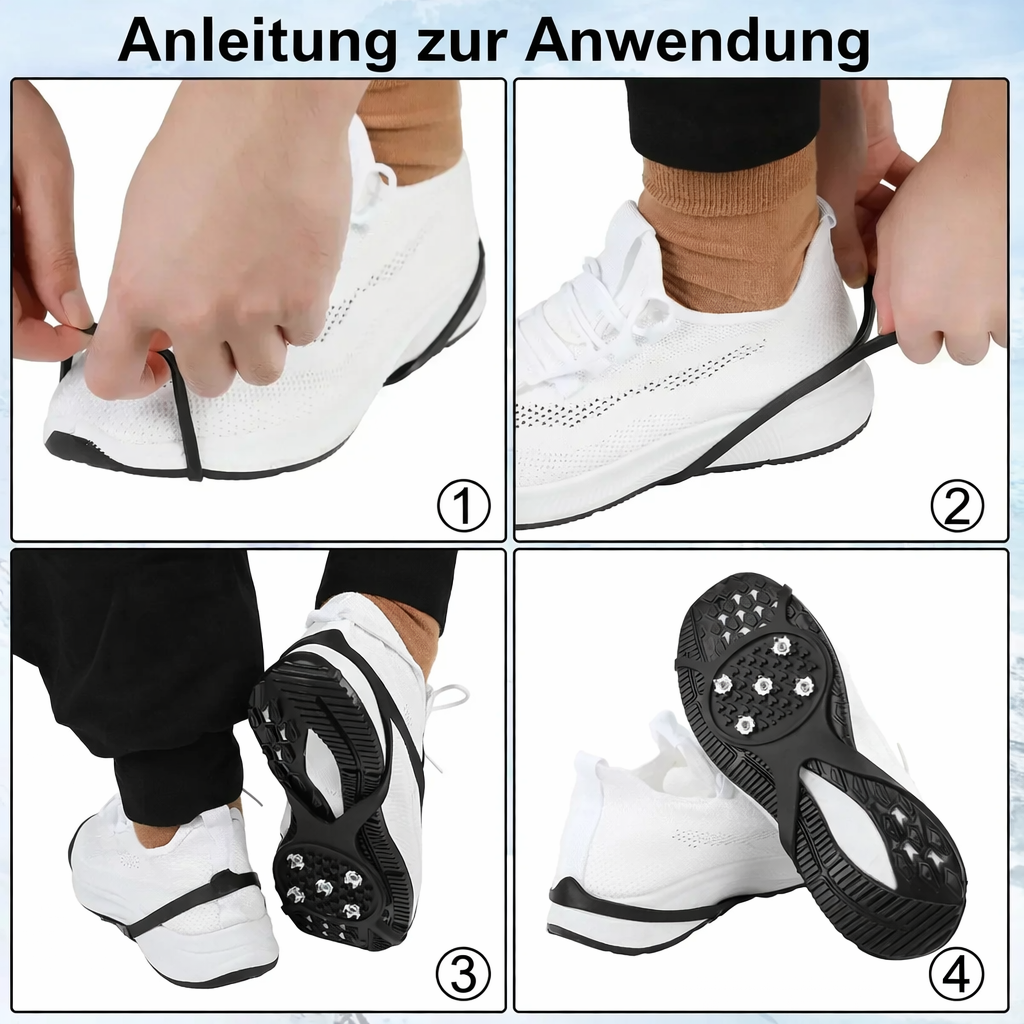 Anti-Rutsch-Eiskrallen mit 5 Stahlzacken