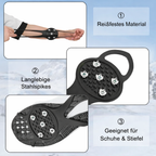 Anti-Rutsch-Eiskrallen mit 5 Stahlzacken