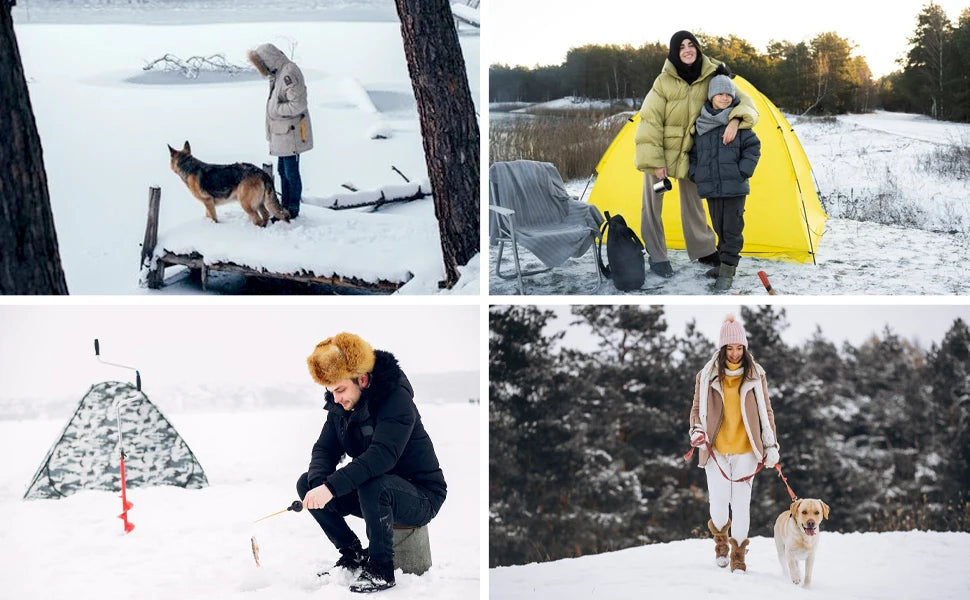 Schneekrallen / Anti-Rutsch-Steigeisen für Schnee & Eis – Maximale Sicherheit im Winter (10 Stahlzacken)