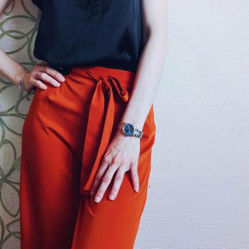 Elegante Damenarmbanduhr – Edelstahl & Präzises Quarzwerk