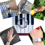 Elegante Damenarmbanduhr – Edelstahl & Präzises Quarzwerk